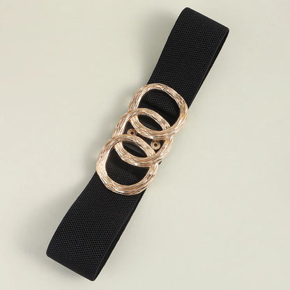 Fashion Round Metal Women'S Chain Belts