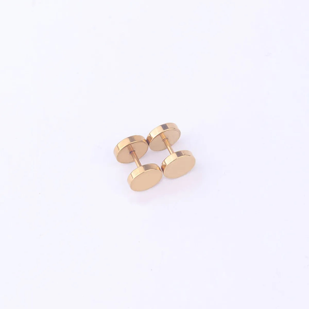 1 Piece Ear Cartilage Rings & Studs Fashion Round 316 Stainless Steel  Plating