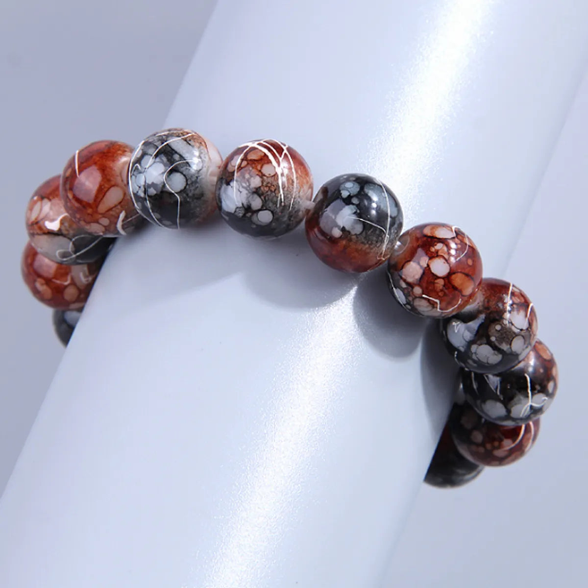 Fashion Round Synthetic Resin Wholesale Bracelets