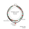 Fashion Santa Claus Beaded Alloy Plating Women'S Bracelets Necklace 1 Piece