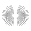 Fashion Sector Alloy Plating Women's Ear Studs 1 Pair