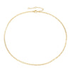 Fashion Short Women'S Chain 316l Titanium Steel 14k Gold Plated Necklace Clavicle Chain Gooddiy