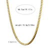 Fashion Simple Allmatch Stainless Steel Chain Necklace With Electroplating For Women
