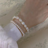 Fashion Simple Baroque Pearl Beaded Retro Bracelet Wholesale