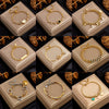 Fashion Simple Design Diamond Love Pearl Butterfly Snake Pendant Goldplated Titanium Steel Women's Bracelet