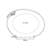 Fashion Simple Elegant Stacking Style Stainless Steel Bracelet With Letters Numbers Text Pendant And Electroplating Treatment