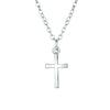 Fashion Simple Geometric Cross Gold Plated Alloy Necklace