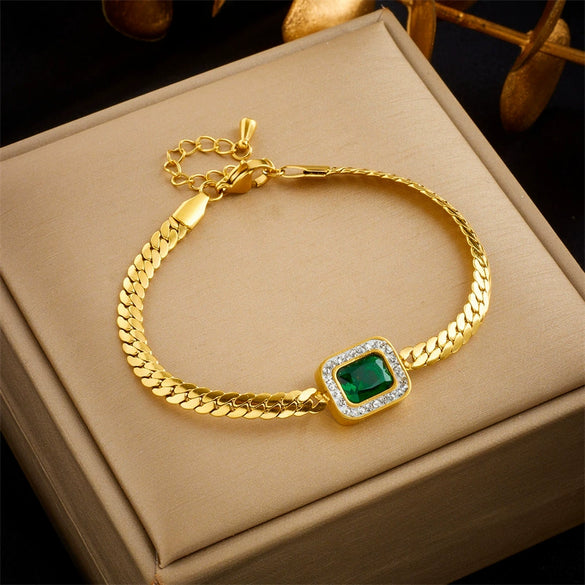 Fashion Simple High End Retro Double Layer Stacked Pearl Love Diamond Five Pointed Star Pendant Anklet Titanium Steel