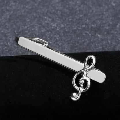 Cross-Border Hot-Selling Accessories European And American Fashion Hot-Selling Accessories Men&#39;S Tie Clip Business Shirt Note Clip