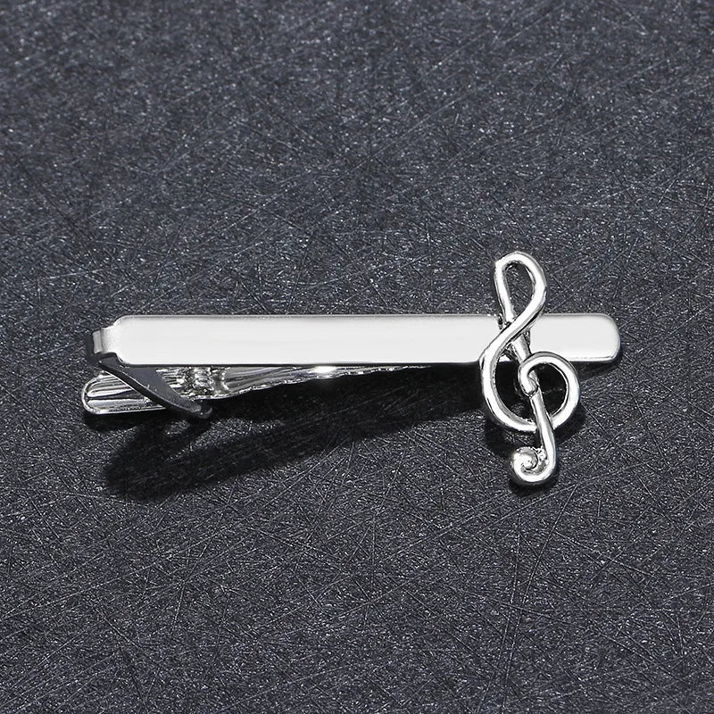 Cross-Border Hot-Selling Accessories European And American Fashion Hot-Selling Accessories Men&#39;S Tie Clip Business Shirt Note Clip