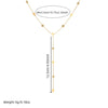 Fashion Simple Minimalist Stainless Steel Flower Heart Shape Electroplated Chain Bracelet Necklace
