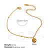 Fashion Simple Overlapping Clavicle Necklace 316L Stainless Steel Electroplating For Women