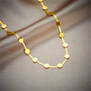 Fashion Simple Personality Goldplated Titanium Steel Blade Snake Bone Chain Jewelry Necklace Bracelet For Women