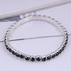 Fashion Simple Single Row Diamond Alloy Female Bracelet