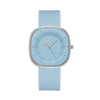 Fashion Simple Square Cartoon Casual Quartz Watch For Women Alloy Case Silicone Strap
