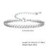 Fashion Simple Stainless Steel Women's Golden Electroplated Bracelet