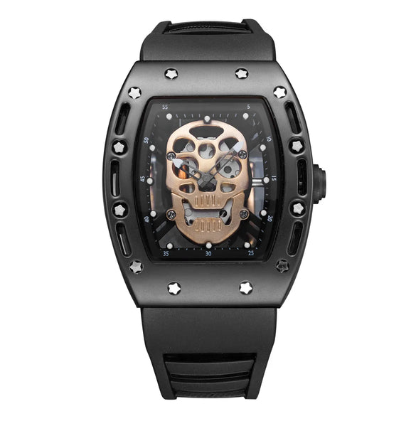 Fashion Skull Buckle Quartz Men'S Watches