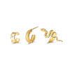 Wholesale Jewelry Fashion Snake Alloy Plating Earrings