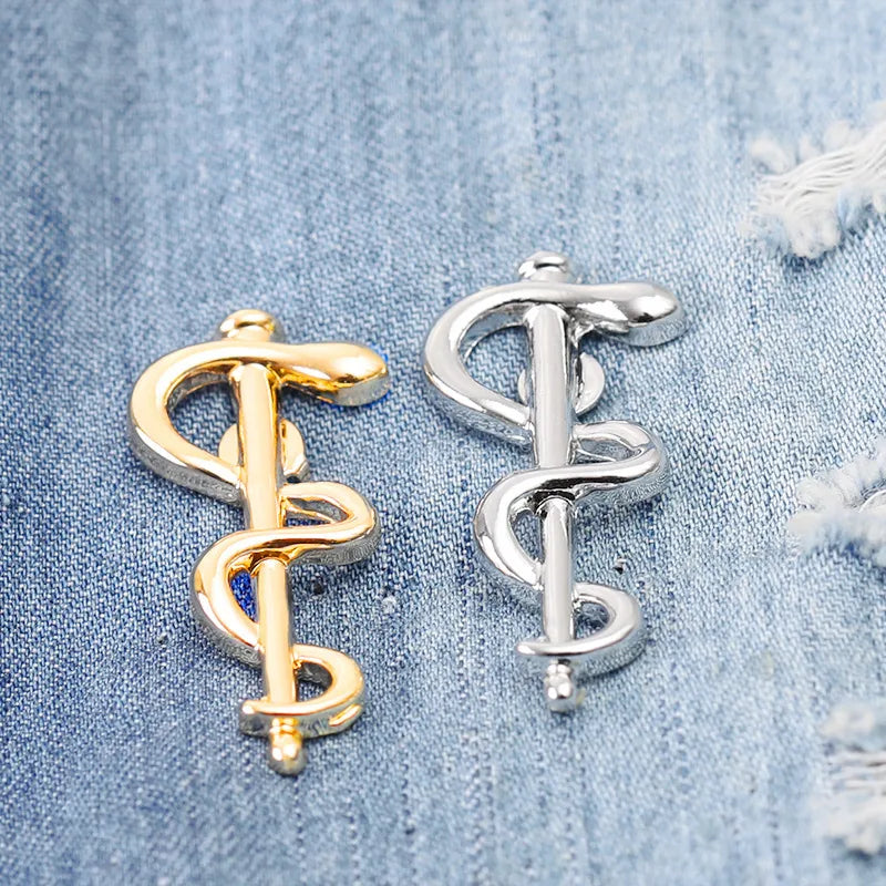 Fashion Snake Alloy Plating Unisex Brooches