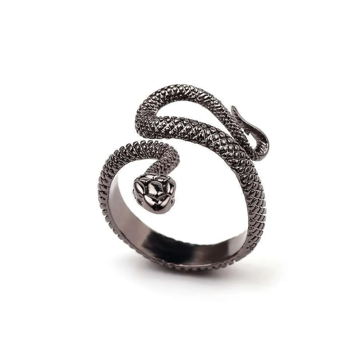 Fashion Snake Alloy Plating Unisex Rings 1 Piece