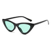 Fashion Solid Color Ac Cat Eye Full Frame Women'S Sunglasses