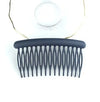 Fashion Solid Color Arylic Hollow Out Insert Comb 1 Piece