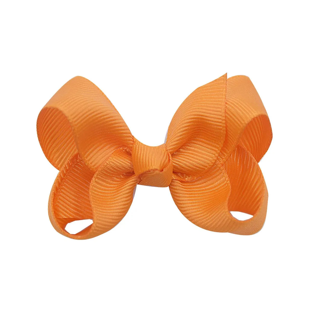 Fashion Solid Color Bow Knot Cloth Hair Clip 1 Piece