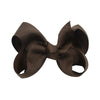 Fashion Solid Color Bow Knot Cloth Hair Clip 1 Piece