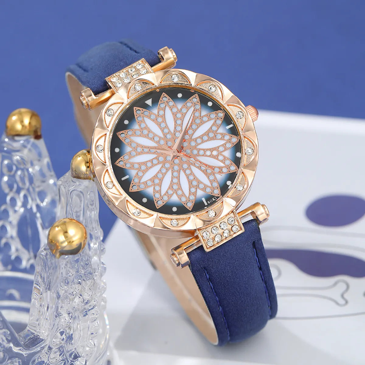 Fashion Solid Color Buckle Quartz Women'S Watches