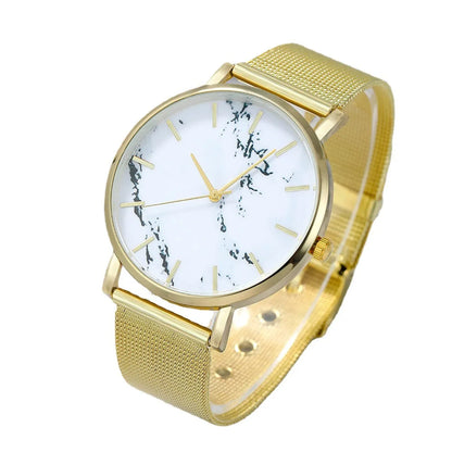 Fashion Solid Color Buckle Quartz Women'S Watches