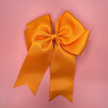 Fashion Solid Color Cloth Bowknot Hair Clip 1 Piece