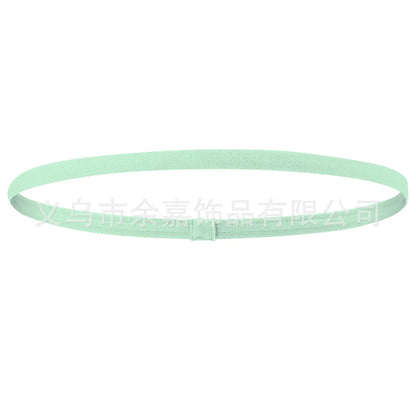 Fashion Solid Color Cloth Hair Band 1 Piece