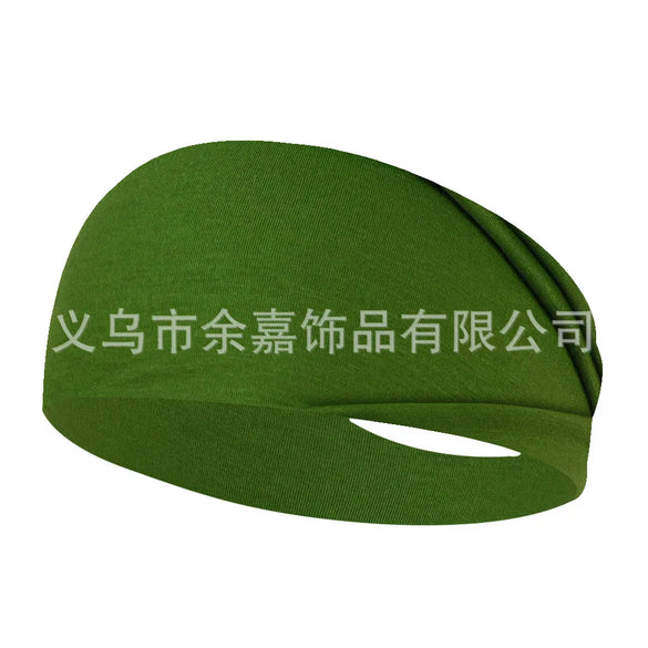 Fashion Solid Color Cloth Hair Band 1 Piece