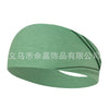 Fashion Solid Color Cloth Hair Band 1 Piece