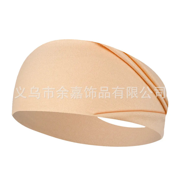 Fashion Solid Color Cloth Hair Band 1 Piece