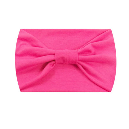 Fashion Solid Color Cloth Hair Band 1 Piece