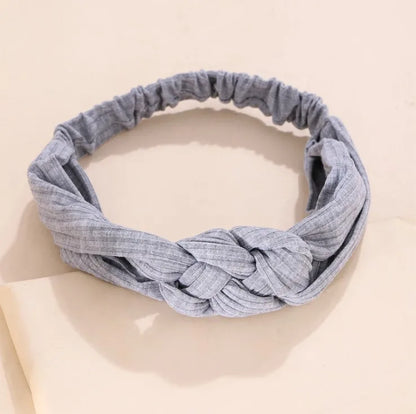 Fashion Solid Color Cloth Hair Band