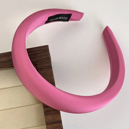 Fashion Solid Color Cloth Hair Band