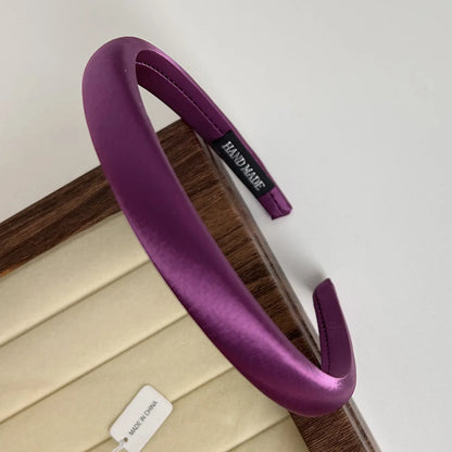 Fashion Solid Color Cloth Hair Band