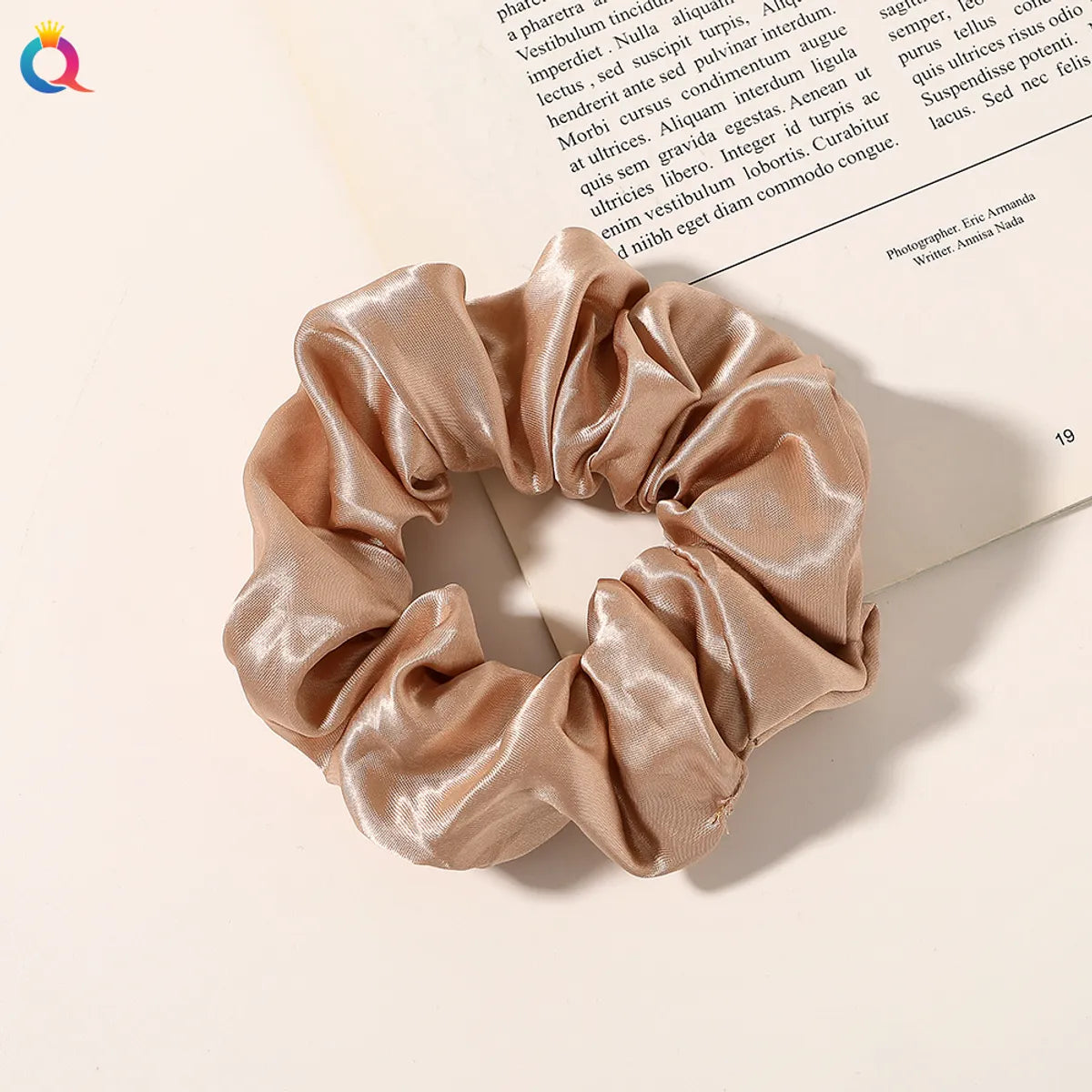 Fashion Solid Color Cloth Handmade Hair Band 1 Piece