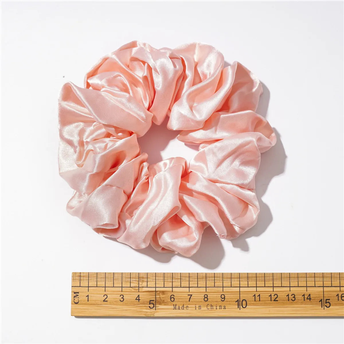 Fashion Solid Color Cloth Handmade Hair Tie 1 Piece