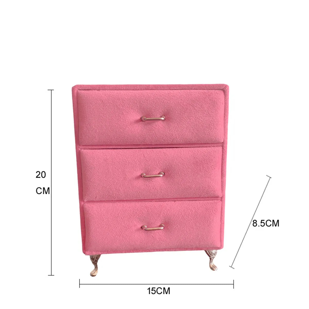 Fashion Solid Color Cloth Jewelry Boxes 1 Piece