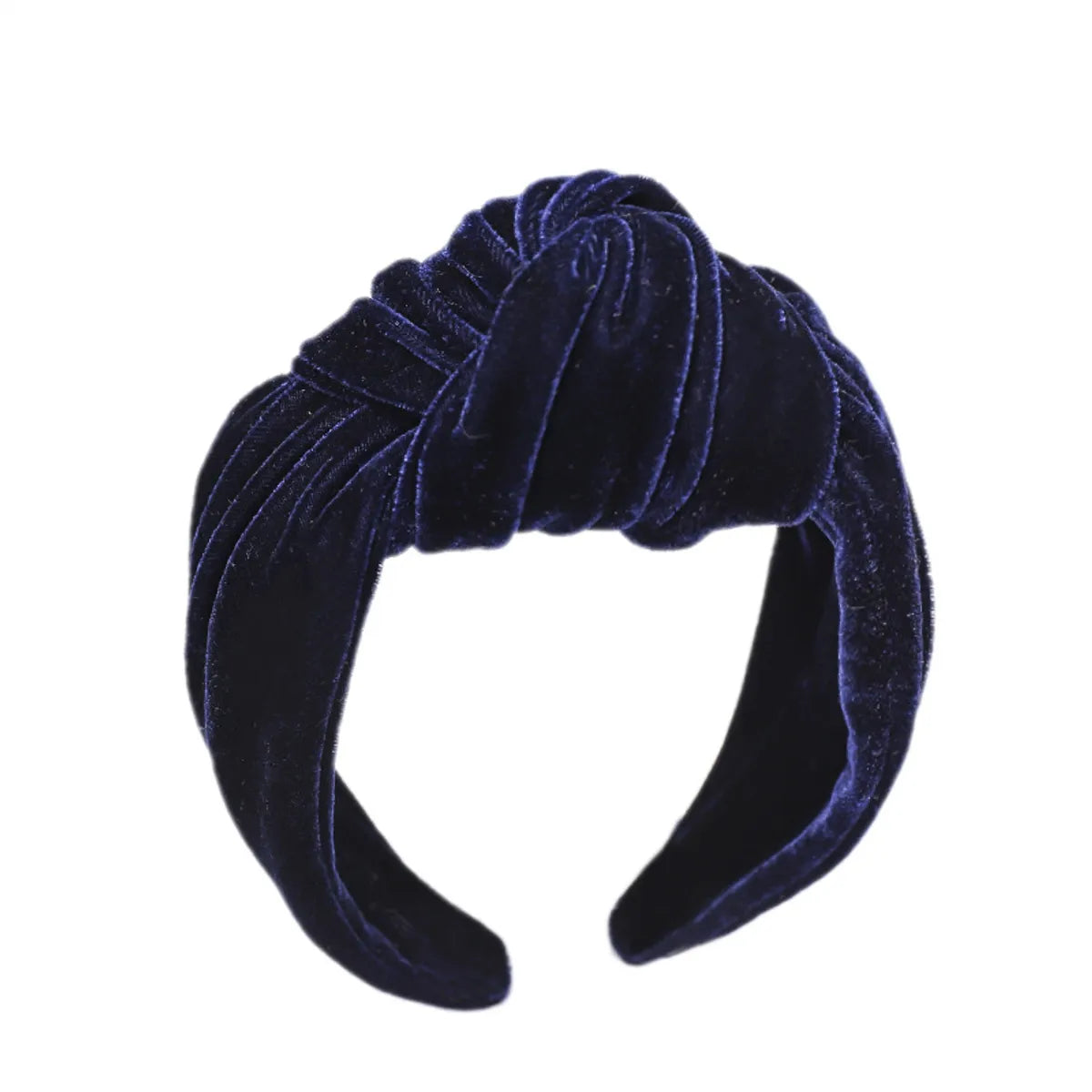 Fashion Solid Color Flannel Hair Band 1 Piece