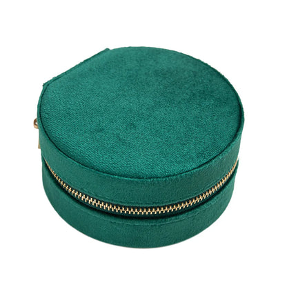 Fashion Solid Color Flannel Jewelry Boxes