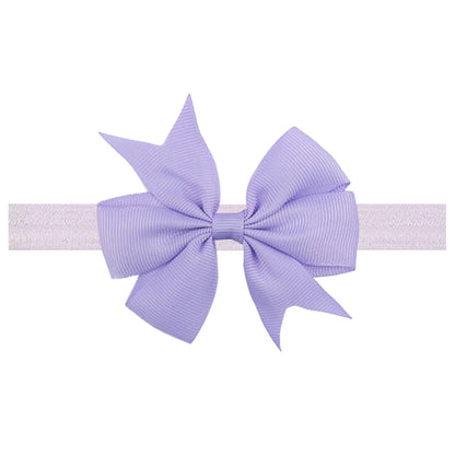 Fashion Solid Color Flower Cloth Hair Band