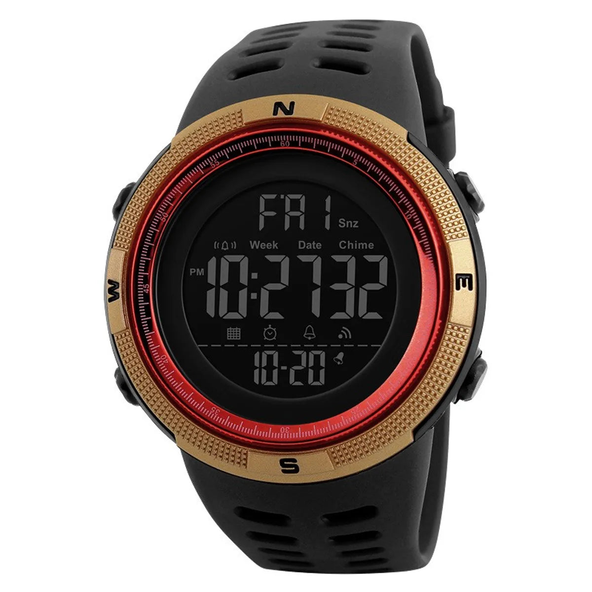 Fashion Solid Color Hook Electronic Men'S Watches