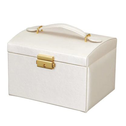 Fashion Solid Color Leather Jewelry Boxes 1 Piece