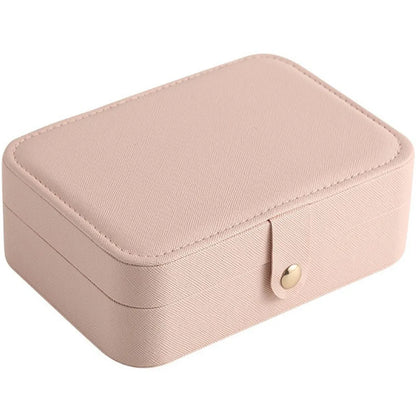 Fashion Solid Color Leather Jewelry Boxes 1 Piece