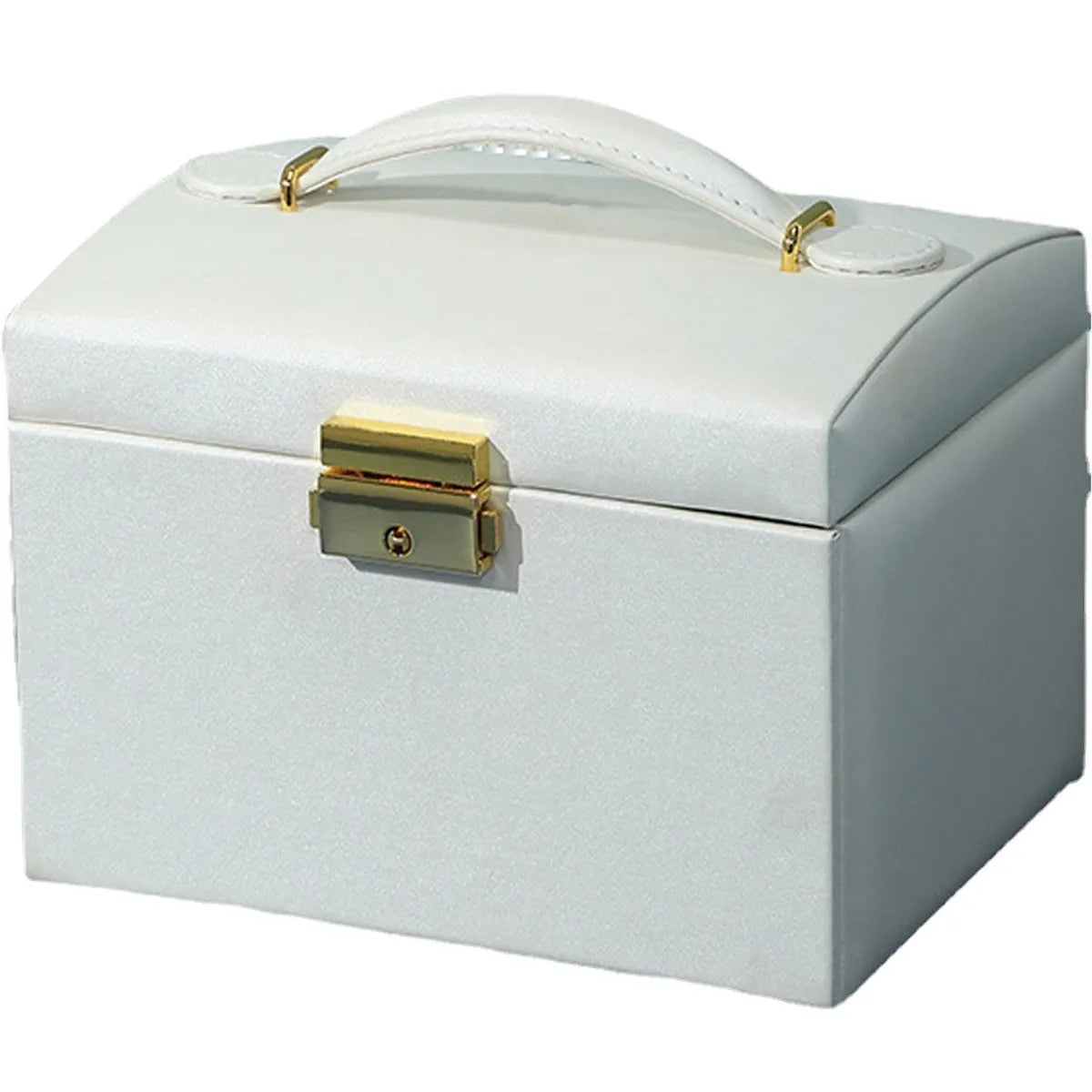 Fashion Solid Color Leather Jewelry Boxes 1 Piece