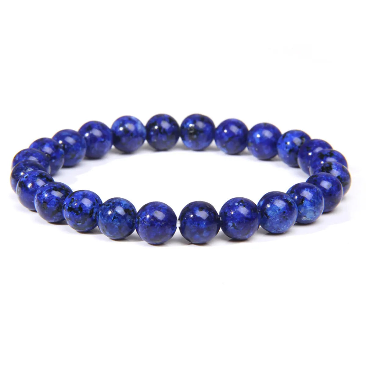 Fashion Solid Color Natural Stone Beaded Bracelets